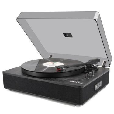 Imagem de Toca-discos de vinil LP&No.1, 3 velocidades, USB, preto