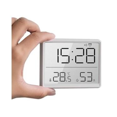 Imagem de Despertador digital inteligente GooDay com temperatura e umidade