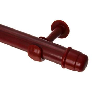 Imagem de Kit Varão Real Simples 19mm 2 metros Mogno - 19111 46 - COUSELO