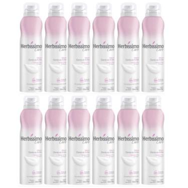 Imagem de Kit 12 Desodorante Herbíssimo Care Hibisco 150Ml - Dana - Dana Cosméti