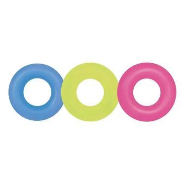 Imagem de Kit3 Boia Inflável Neon Infantil /Adulto ,Piscina,Praia 90Cm