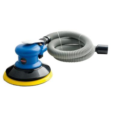 Imagem de Lixadeira orbital hokit pneumática com aspirador 6 polegadas