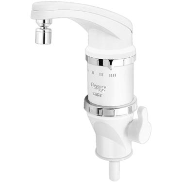Imagem de Torneira Elétrica 4 Temperaturas Elegance Branca Para Bancada 5400 Watts 220 Volts - 01...