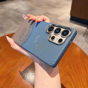 Imagem de Capa magnética para celular Samsung Galaxy S25 S24 S23 Ultra Slim, capa protetora de fibra de carbono, Ceagull, para Galaxy S23 Ultra