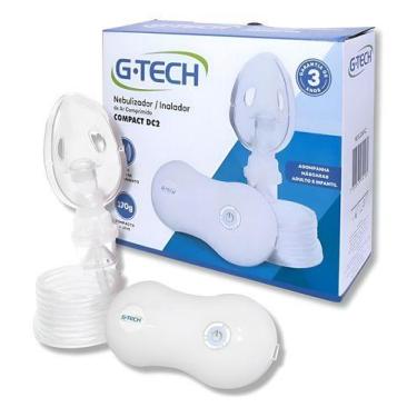Imagem de Nebulizador Gtech de Ar Comprimido e Inalador uso Adulto Infantil - G-