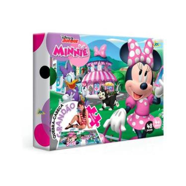 Imagem de Quebra-cabeça grandão 48 peças minnie mouse - toyster 003095