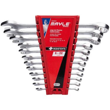 Imagem de Jogo de Chave Combinada 6 a 22mm com 12 Peças - 102405MY - MAYLE