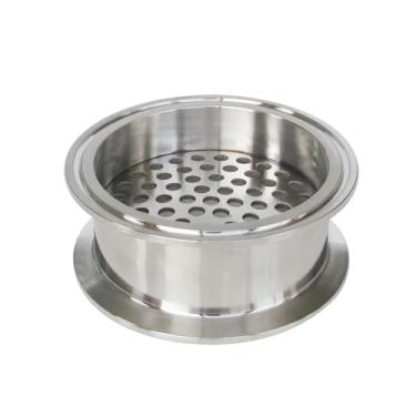 Imagem de Placa de filtro de aço inoxidável 304 para cerveja caseira (8,9 cm) Tri Clamp de 3,5 cm, 5 cm, 7,5 cm, 8,5 cm, 10 cm, 10 cm, 15 cm, 10 cm, 15 cm, 15 cm, placa