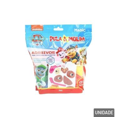 Imagem de Massinha de Modelar 08 Peças Patrulha Canina Azul - Tudo em Caixa