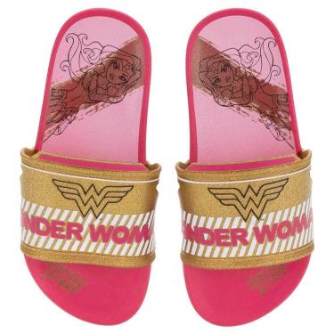 Imagem de Chinelo Infantil Slide Liga Da Justiça Grendene Kids - 22445