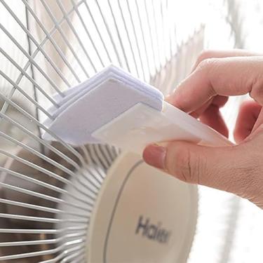 Imagem de Espanador de limpeza para ventoinha em pé – Escova de teto de cabeça de microfibra para ventilador, ar condicionado, venezianas de ventilação domésticas