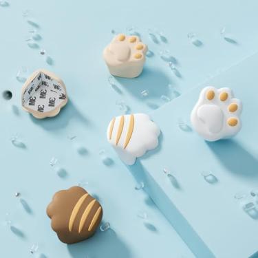 Imagem de 1 peça de protetores de canto de mesa - protetores de silicone transparente com enchimento de bolhas, adesivo à prova d'água, branco