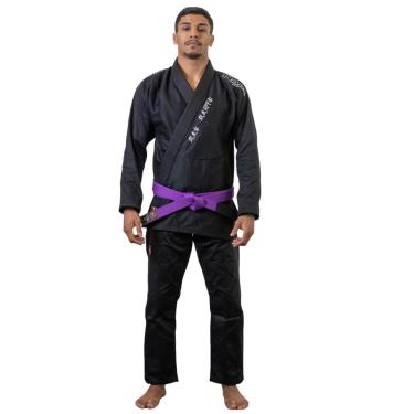 Imagem de Kimono Jiu Jitsu Hanzo Trançado Reforçado Unissex Naja Cores-Unissex