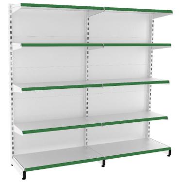 Imagem de Gôndola Parede Prateleira Lateral 1 Inicial e 1 Continuação