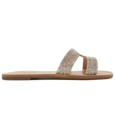 Imagem de Sandália Rasteira Feminina Anacapri Brilhos Multicolorida-Feminino