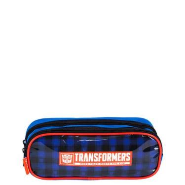 Imagem de Estojo 2 Compartimentos Transformers Optimus Colorido Sestini