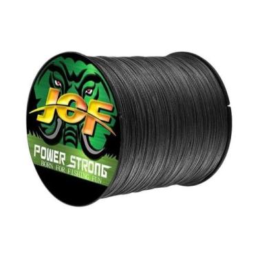 Imagem de Linha de Pesca Multifilamento Jof - 300m e 100m - 4 Fios Trançados, Pr