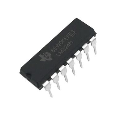 Imagem de 10x C.I. Lm324n = Lm 324 N = Lm 324n = Lm324 - Dip 14 - TEXAS, LM324