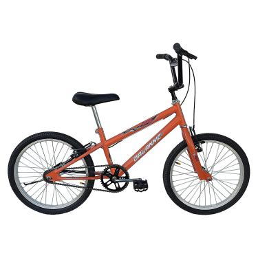 Imagem de Bicicleta Infantil BMX Aro 20 Freestylles Boy Laranja com guidão Cross - Dalannio Bike