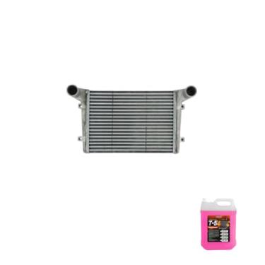 Imagem de Kit Radiador Intercooler Ford Cargo 815E/915E 5 Litros Aditivo Radiadornaq Rosa