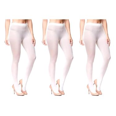 Imagem de Kit 3 Meias-Calças Selene Opaca Fio 40 Feminino