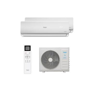 Imagem de Ar Condicionado Multi Split Inverter Elgin HW R-32 Wifi 18000 Btus (2x Evap 12000) Quente/frio  Monofásico