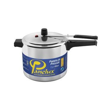 Imagem de Panela de Pressão Panelux 1036 Alumínio Polido - 7 L
