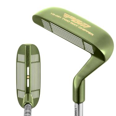 Imagem de PGM Picador de golfe bidirecional 36° – YB-031 Clube de golfe de dupla face para homens e senhoras, cunha de melhoria de jogo curto, destros e canhotos, prata/azul/vermelho/verde/rosa