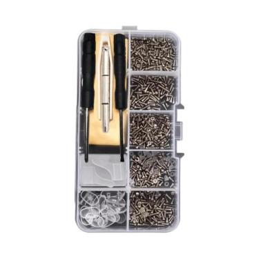 Imagem de Kit De Reparação De Óculos, Conjunto De Parafusos Para Óculos De Sol, 