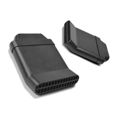 Imagem de RUNROAD Extensor de ventilação sob o assento compatível com acessórios de 4 portas Ford Bronco 2021-2025, defletores de ventilação do assento traseiro para extensões de ar condicionado traseiras