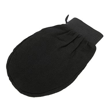 Imagem de ZJchao O Purificador Macio Limpeza Pele do Corpo Luva Fibra Vegetal Remove a Pele Morta a Pele, Fácil de Usar (cantos arredondados barbatana sul)