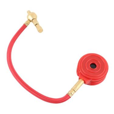 Imagem de Acouto Testador de Medidor de Pressão de Veículos Motorizados Carro, Caminhão, Bicicleta e van - Medição de Alta Pressão Dos Pneus Com Proteção de Borracha, Ferramenta de Deflator à Prova de Erosão