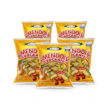 Imagem de Bala De Amendoim Santa Fé 5 Pacote Com 500g Kits na Web