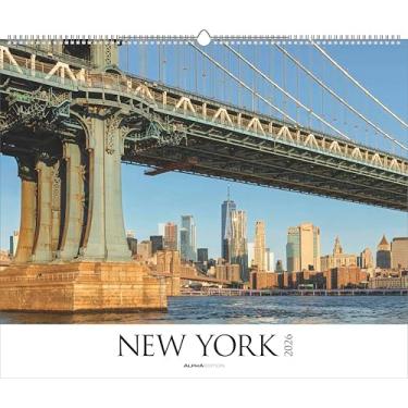 Imagem de New York 2026 - Städte-Reise-Kalender - Querformat 60 x 50 cm - Spiralbindung