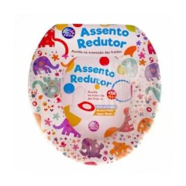 Imagem de Redutor De Assento Vaso Sanitário Infantil Rosa - Pais E Filhos