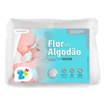 Imagem de Protetor De Colchão P/ Berço Flor De Algodão 70x130 Fibrasca