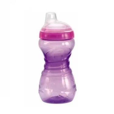 Imagem de Copo De Treinamento Fun 330ml Flip Top Rosa - Kuka