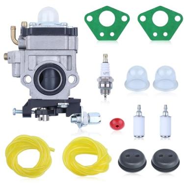 Imagem de Kit de serviço de filtro de linha de combustível para válvula de verificação de carburador Haishine para motor 2 ciclos 43 cc Southland Mini Cultivator S-CV-43 SCV43 Carb