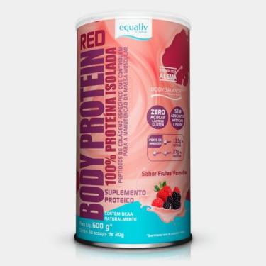 Imagem de Colageno isolado body protein equaliv 600g - red