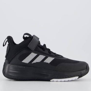 Imagem de Tênis Adidas Ownthegame 3 0 K Juvenil Preto, 37