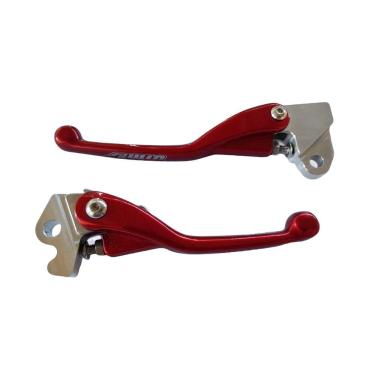 Imagem de Par Manete Retrátil Forjado 4win Crf 230 Crf 250f Crf 150f