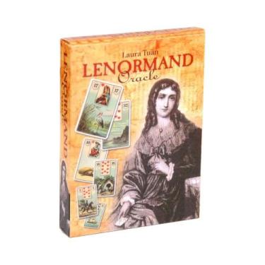 Imagem de Baralho De Cartas Oráculo Clássico Laura Tuan Lenormand Com Guia De Di