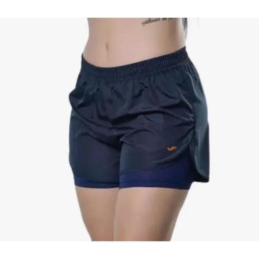 Imagem de Shorts com Bermuda Termica Feminina Elite Corrida 033723 Cor:;Tamanho:P-Feminino