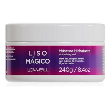 Imagem de Máscara Hidratante Lowell Liso Mágico 240g para Cabelos Dani - Congrat