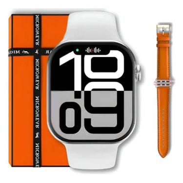 Imagem de Relógio Kit 2 Pulseiras Mini Fitness Corrida com GPS Notificação - Ric