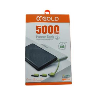 Imagem de Power bank pn952a 5000mah carregador portátil universal rápido - A GOL