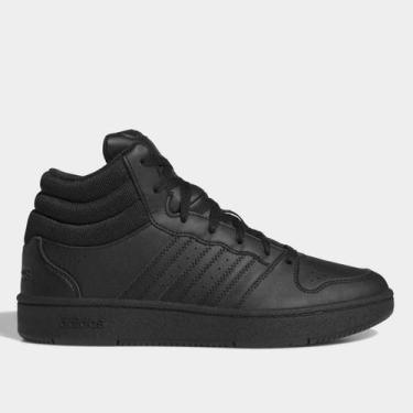 Imagem de Tênis Adidas Hoops Mid Classic, Preto, 37