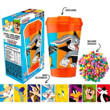 Imagem de Doce Copão Looney Tunes com Surpresa 600ML Diversão Garantida - Divino