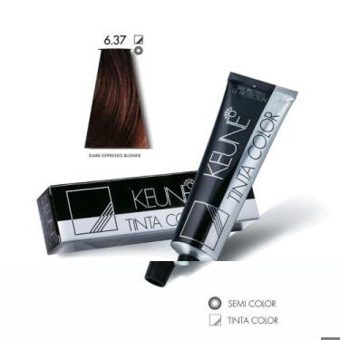 Imagem de Tinta Color Keune 6.37 Dark Expresso Blonde 60ml