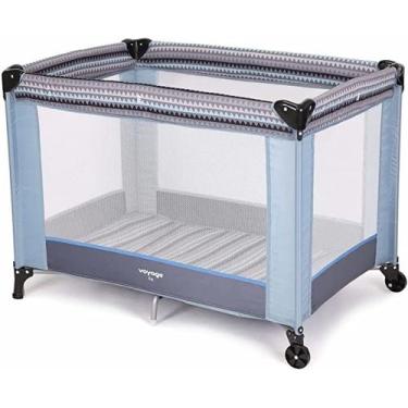 Imagem de Berço Cercado Portátil Fit  - Voyage - DOREL, AZUL